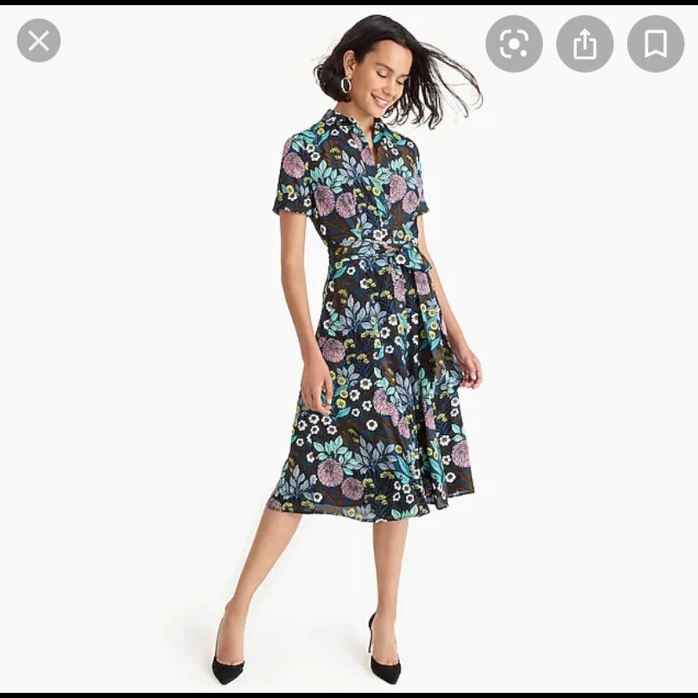 Abigail Borg for JCrew floral dress